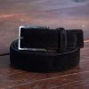 Maurice Suede Belt Black | Belts