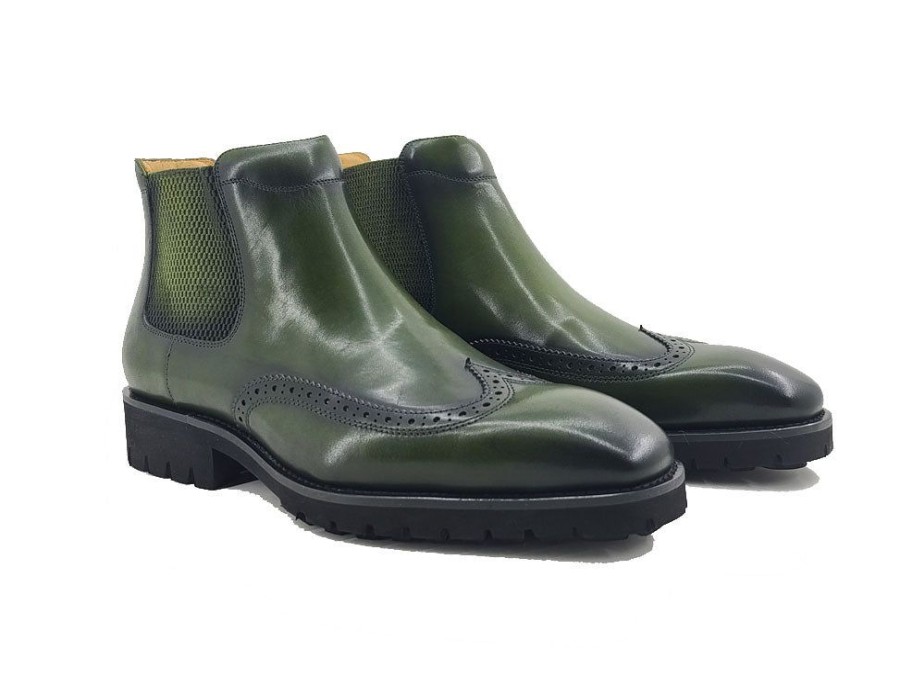 CARRUCCI Style: 515-13-Olive | Boots