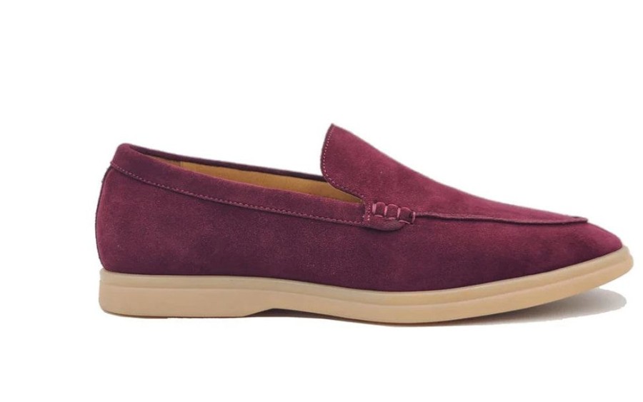 CARRUCCI Style: 715-01S-Burgundy | Loafers