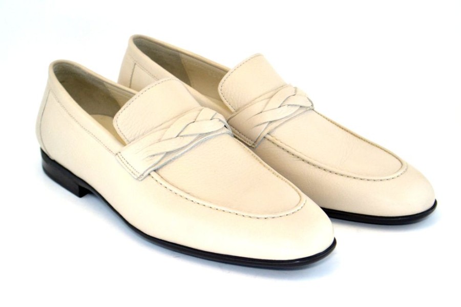 Corrente Corrente Deerskin Loafer Beige | Loafers