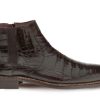 Mezlan Blackmore Crocodile Slip-On Boot Brown | Boots