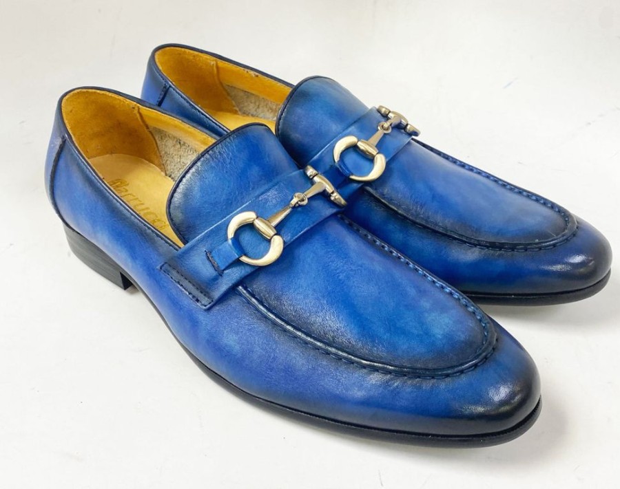 Carrucci by Maurice Style: 525-601-Blue | Loafers