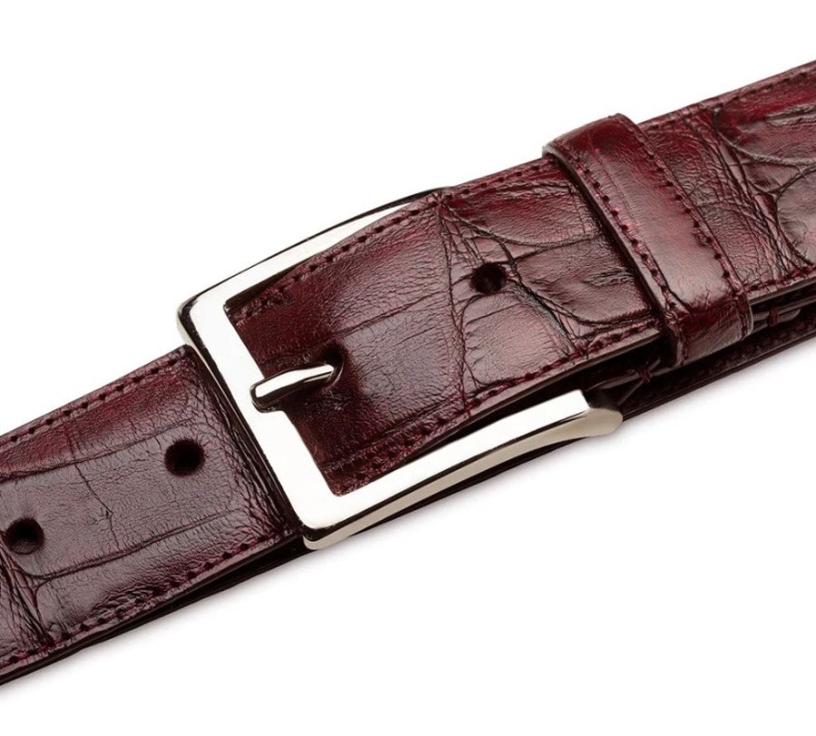 Mezlan Style: Ao11523-Burgundy | Belts