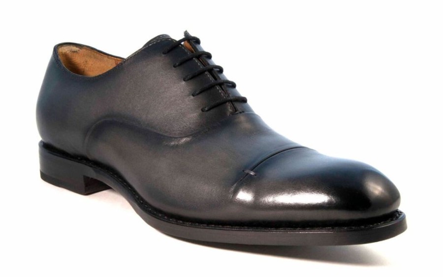 Ugo Vasare Gianni Cap Toe Oxford Grey | Lace-Ups