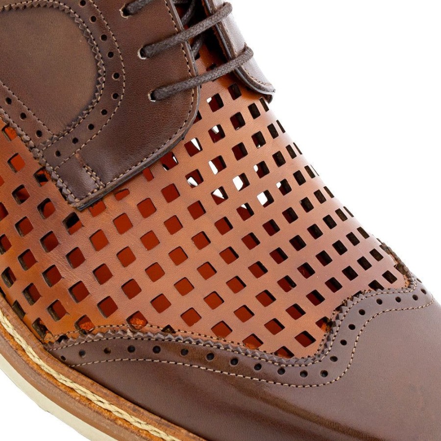 Mezlan Style: R20741-Cognac/Honey | Lace-Ups