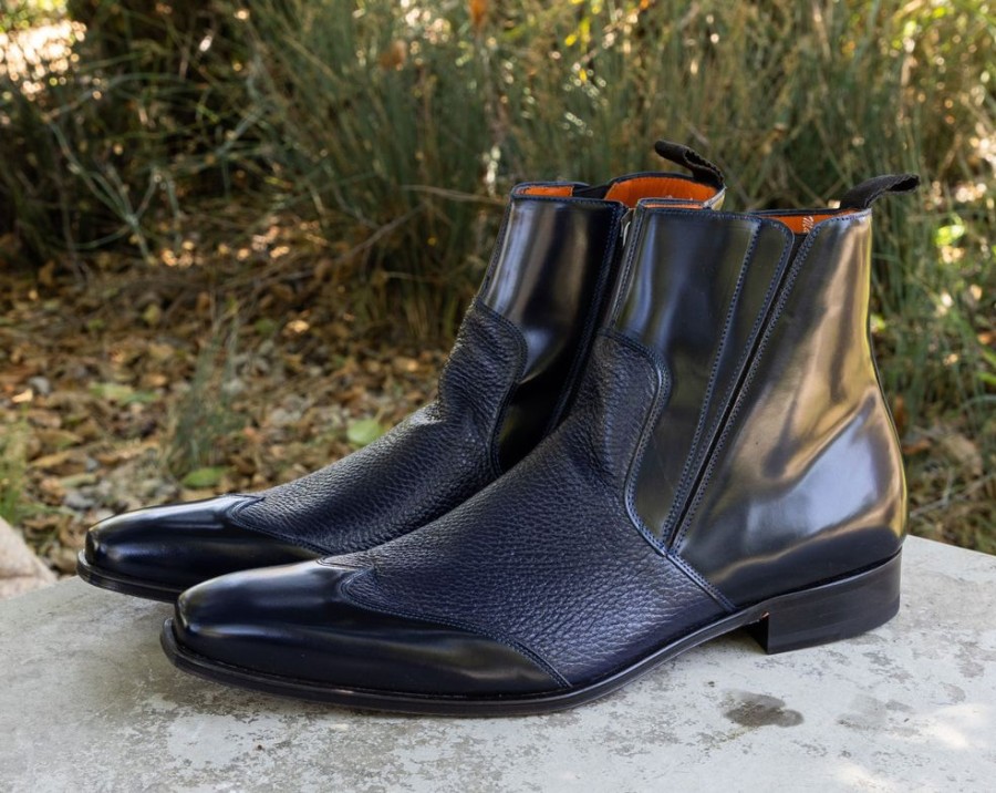 Mezlan Style: 20467-Navy | Boots