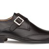 Mezlan Mezlan Forest Monkstrap Shoe Black | Monkstraps