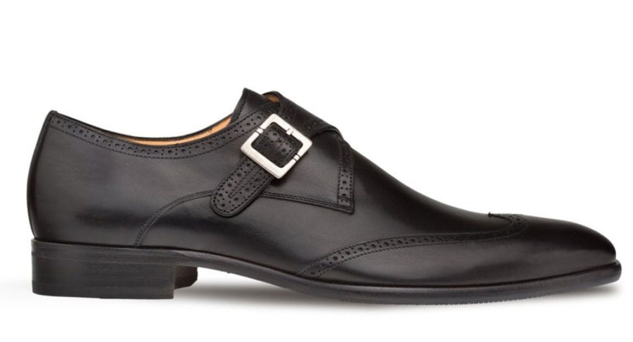 Mezlan Mezlan Forest Monkstrap Shoe Black | Monkstraps