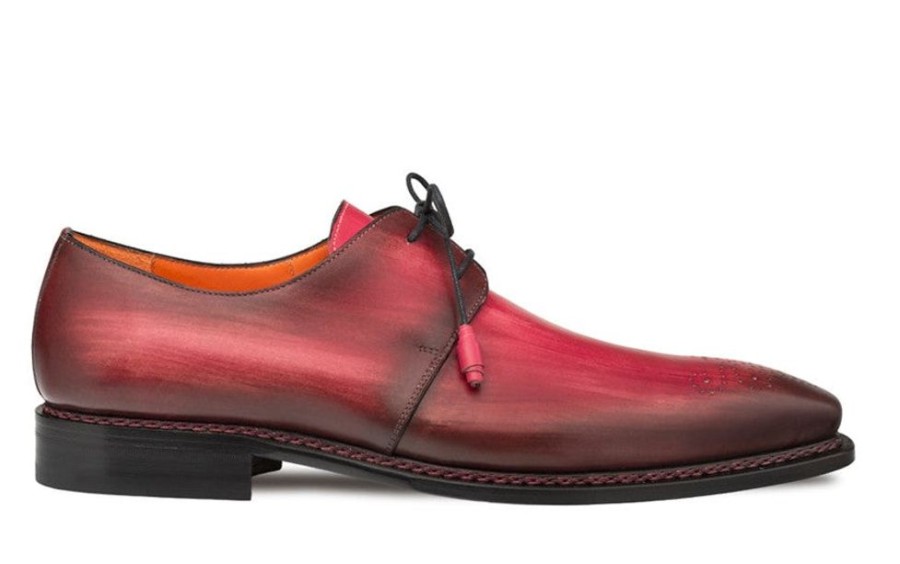 Mezlan Style: Principe Burgundy | Lace-Ups