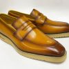 Carrucci by Maurice Style: 518-03-Cognac | Loafers