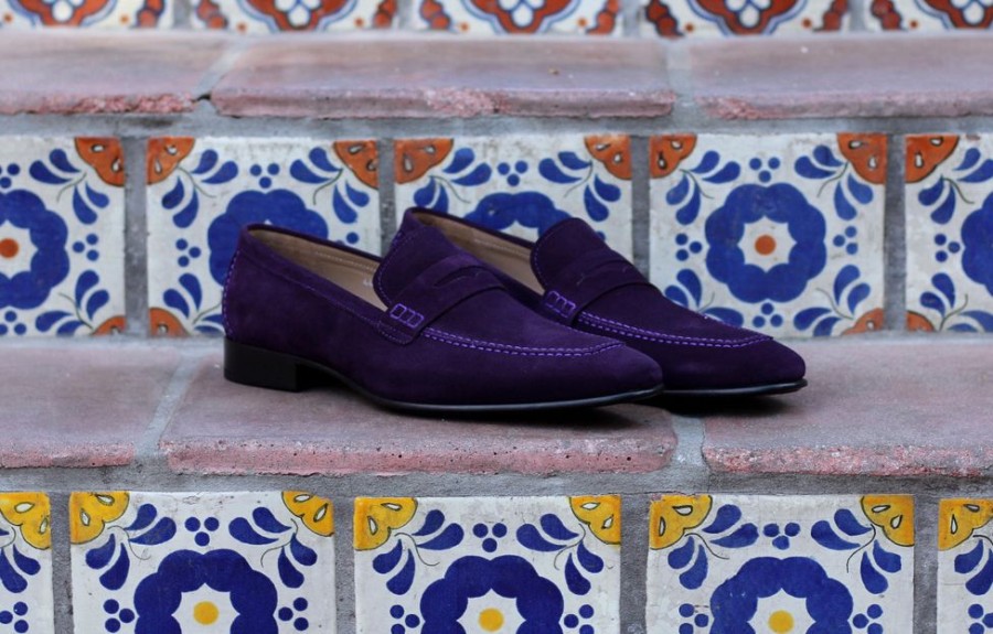 Corrente Style: 4428S-Purple | Loafers