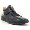 CARRUCCI Shiny Calfskin High Top Sneaker Black | Sneakers