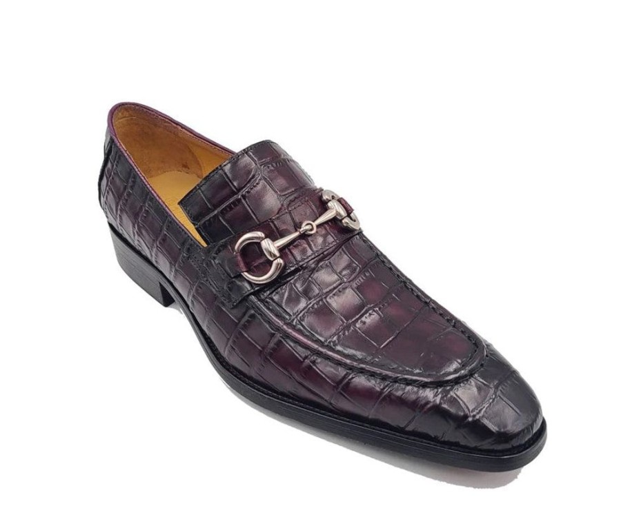 Carrucci by Maurice Style: 503-61E-Purple | Loafers