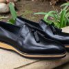 Carrucci by Maurice Calfskin Slip-On Tasseled Loafer Black | Loafers