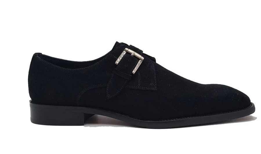 CARRUCCI Style: 509-12S-Black | Monkstraps