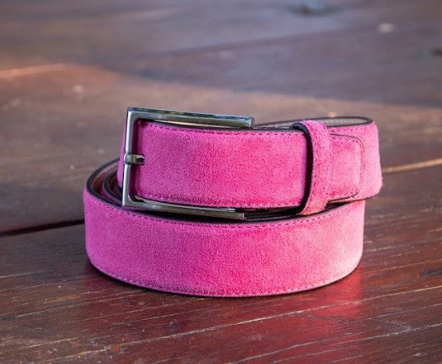 Maurice Suede Belt Blush | Belts