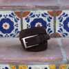 Corrente Corrente Suede Belt Brown | Belts