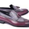 Corrente Style: 7397-Burgundy/Grey | Loafers