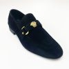 Pelle Pelle Suede Slip-On Loafer Black | Suede