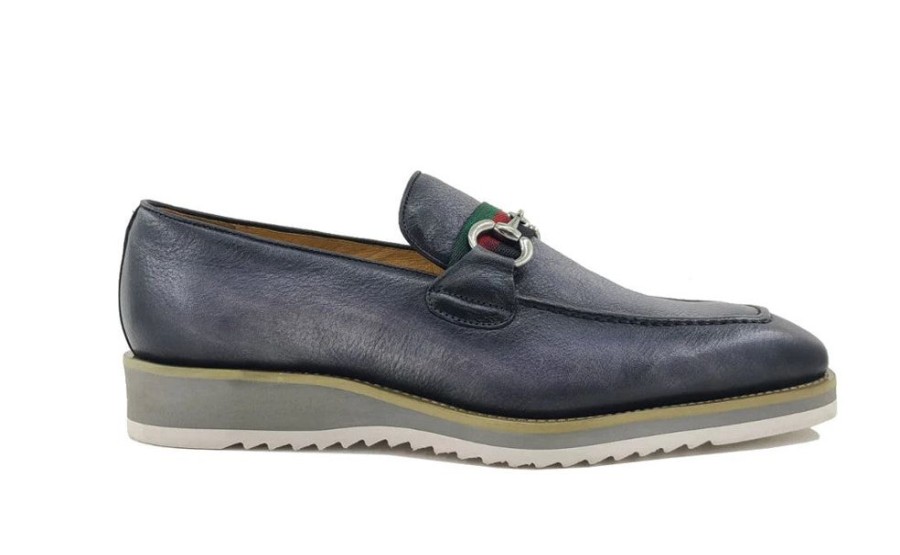 Carrucci by Maurice Style: 515-07R-Grey | Loafers