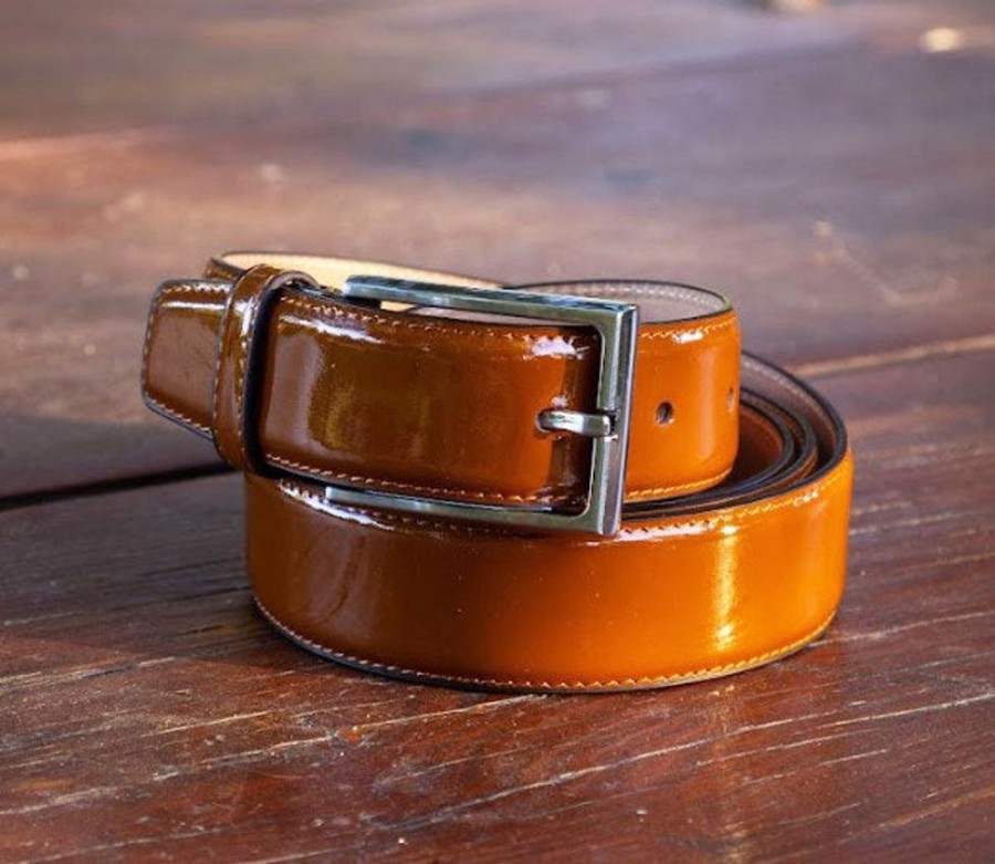 Maurice Patent Leather Belt Spice | Belts