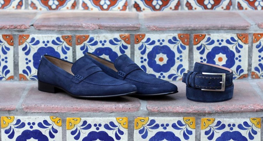 Corrente Style: 4428S-Navy | Loafers