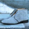 CARRUCCI Suede Chukka Boot Grey | Suede