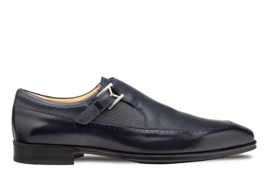 Mezlan Style: Bernardo-Blue | Monkstraps