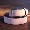 Maurice Suede Belt Pink | Belts