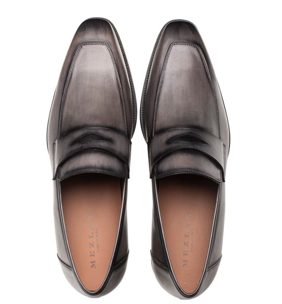 Mezlan Style: Avenue-Dark/Grey | Loafers