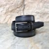 CARRUCCI Burnished Calfskin Belt Grey | Belts