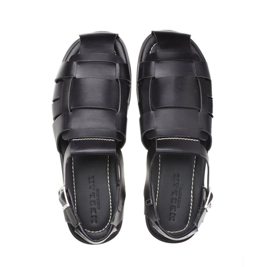 Mezlan Mezlan Fisherman Sandal Black | Sandals