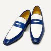 Maurice Style: 2240-12T-Navy/White | Loafers