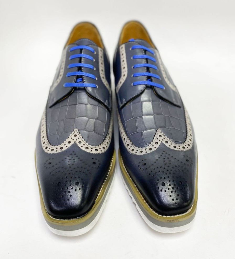 Carrucci by Maurice Style: 515-35-Grey | Lace-Ups