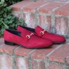 Corrente Corrente Suede Slip-On Loafer Rose | Suede