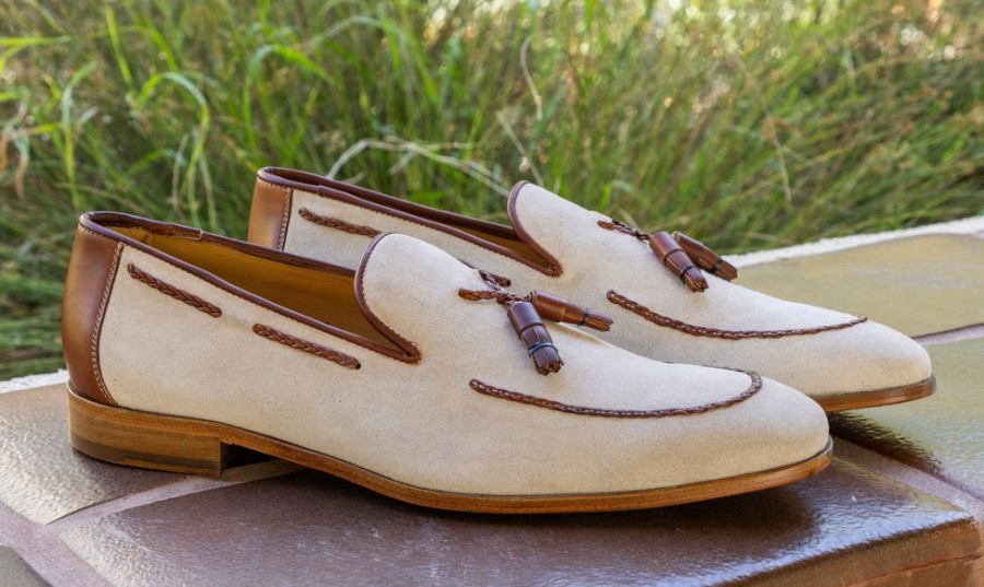 Mezlan Style: S20669-Bone/Cognac | Loafers