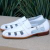 Maurice Maurice Calfskin Slip-On Sandal/Shoe White | Sandals