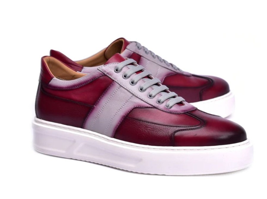 Corrente Style: 5769-Burgundy | Sneakers