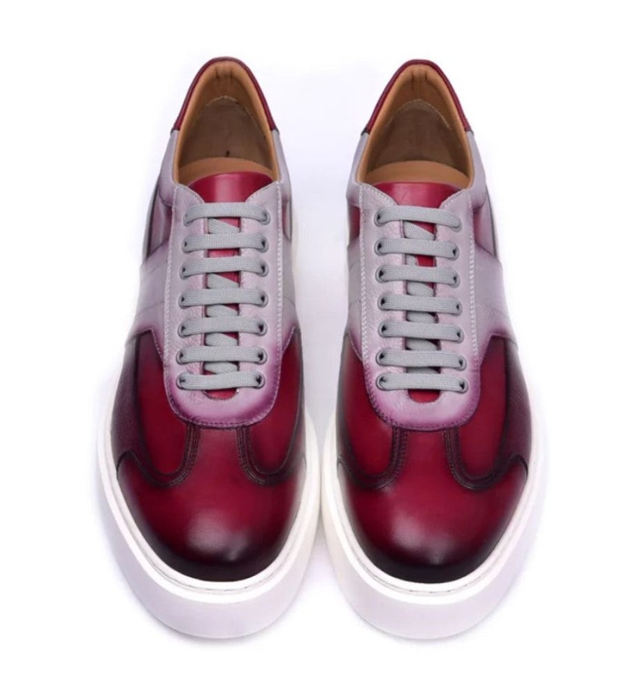 Corrente Style: 5769-Burgundy | Sneakers