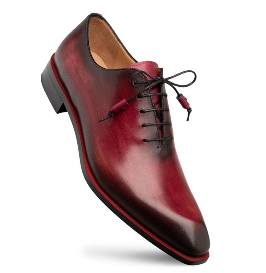 Mezlan Style: Dietro-Burgundy | Lace-Ups