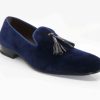 Mezlan Mezlan Velvet Venetian Loafer Blue | Loafers