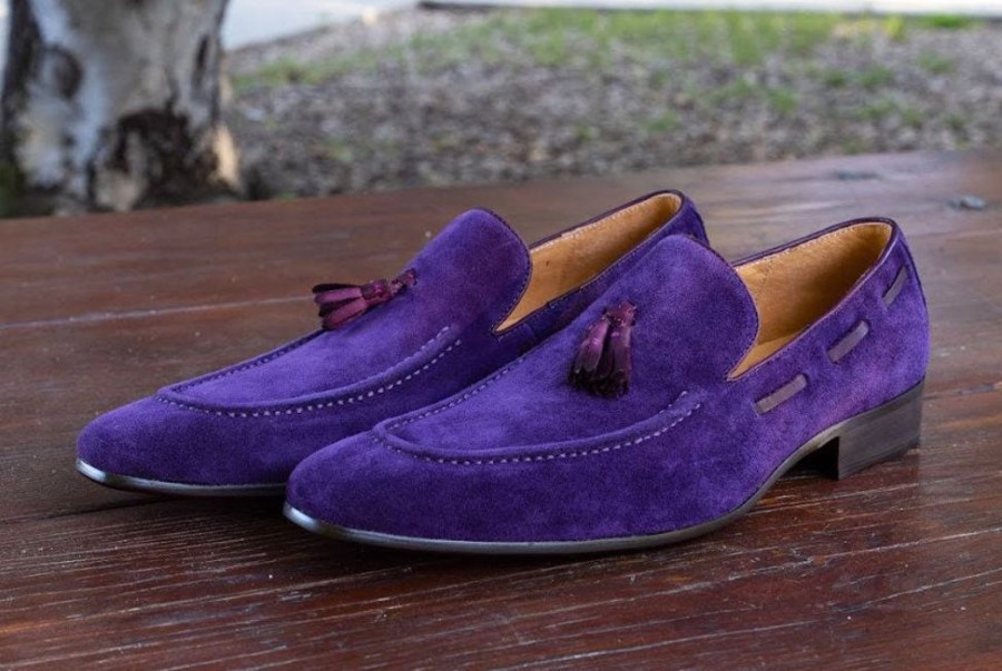 Maurice Style: 1377-05S-Purple | Loafers