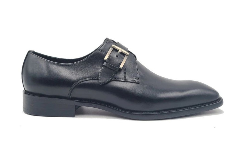 CARRUCCI Style: 509-12-Black | Monkstraps