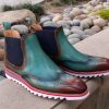 Maurice 550-19-Turquoise/Wine | Boots