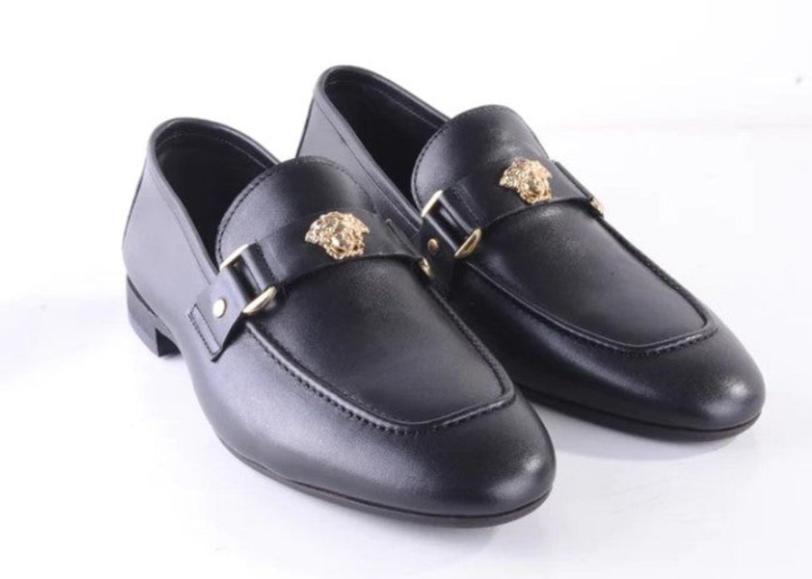 Pelle Pelle Calfskin Slip-On Loafer Black | Loafers