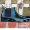 CARRUCCI Burnished Calfskin Slip-On Boot Emerald | Boots