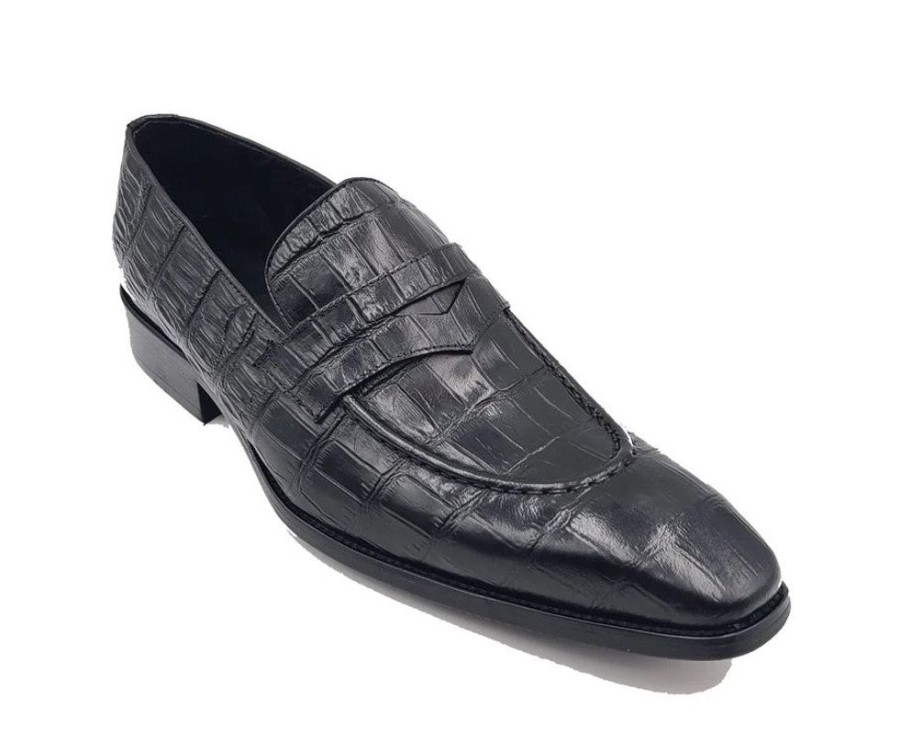 Carrucci by Maurice Style: 503-06-Black | Loafers