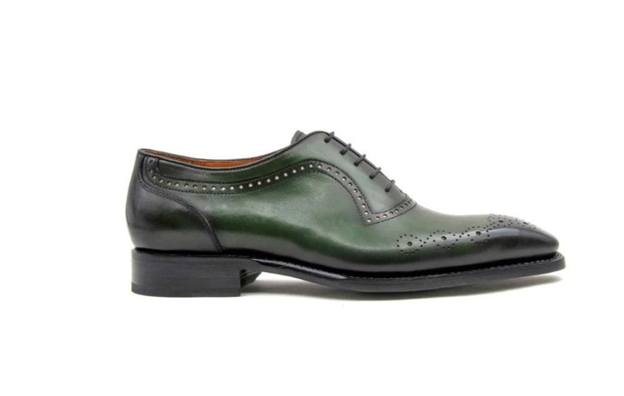 Ugo Vasare Style: Zion-Green | Lace-Ups