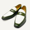 Maurice Style: 2240-12T-Green/White | Loafers