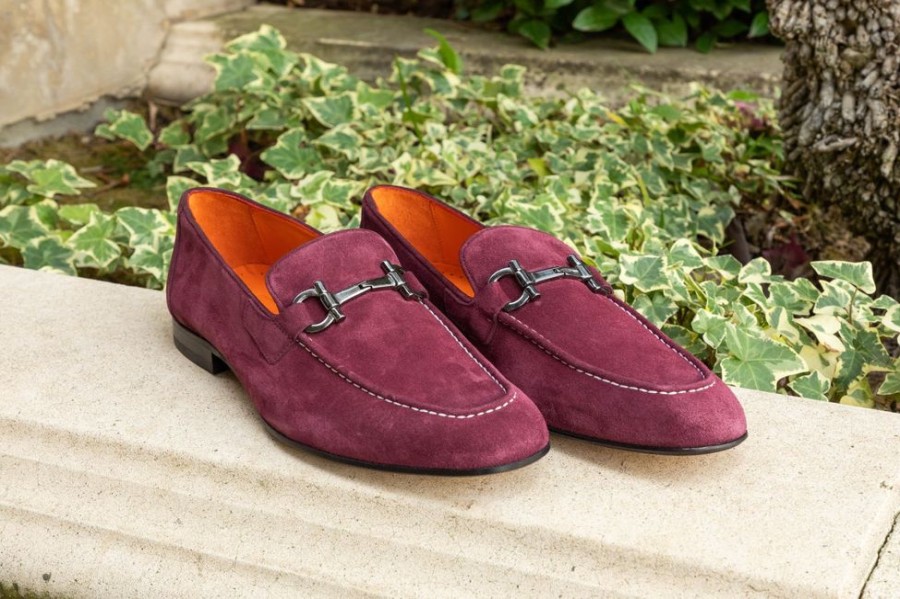 Pelle Pelle Suede Loafer Wine | Suede